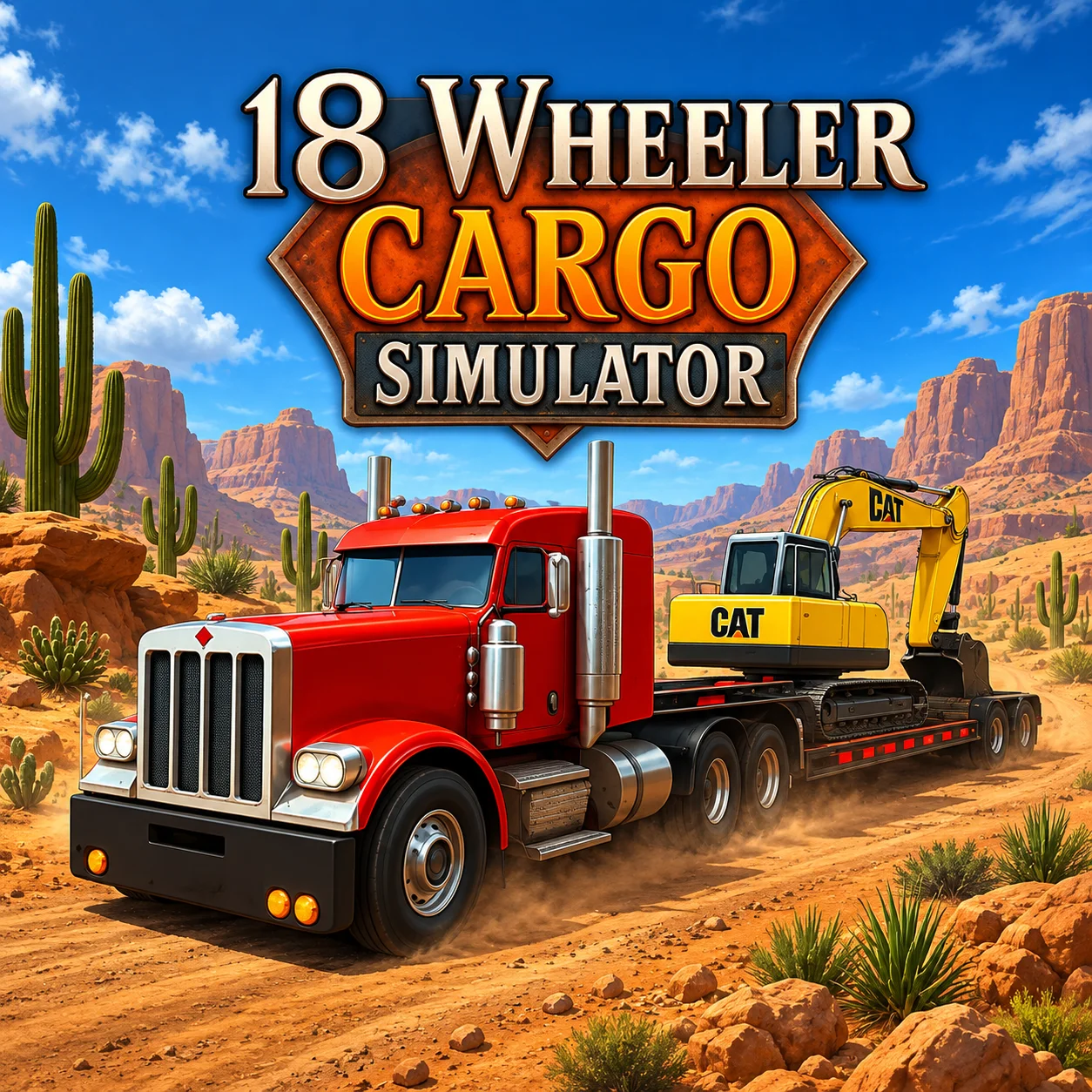 Play 18 Wheeler Cargo Simulator free online