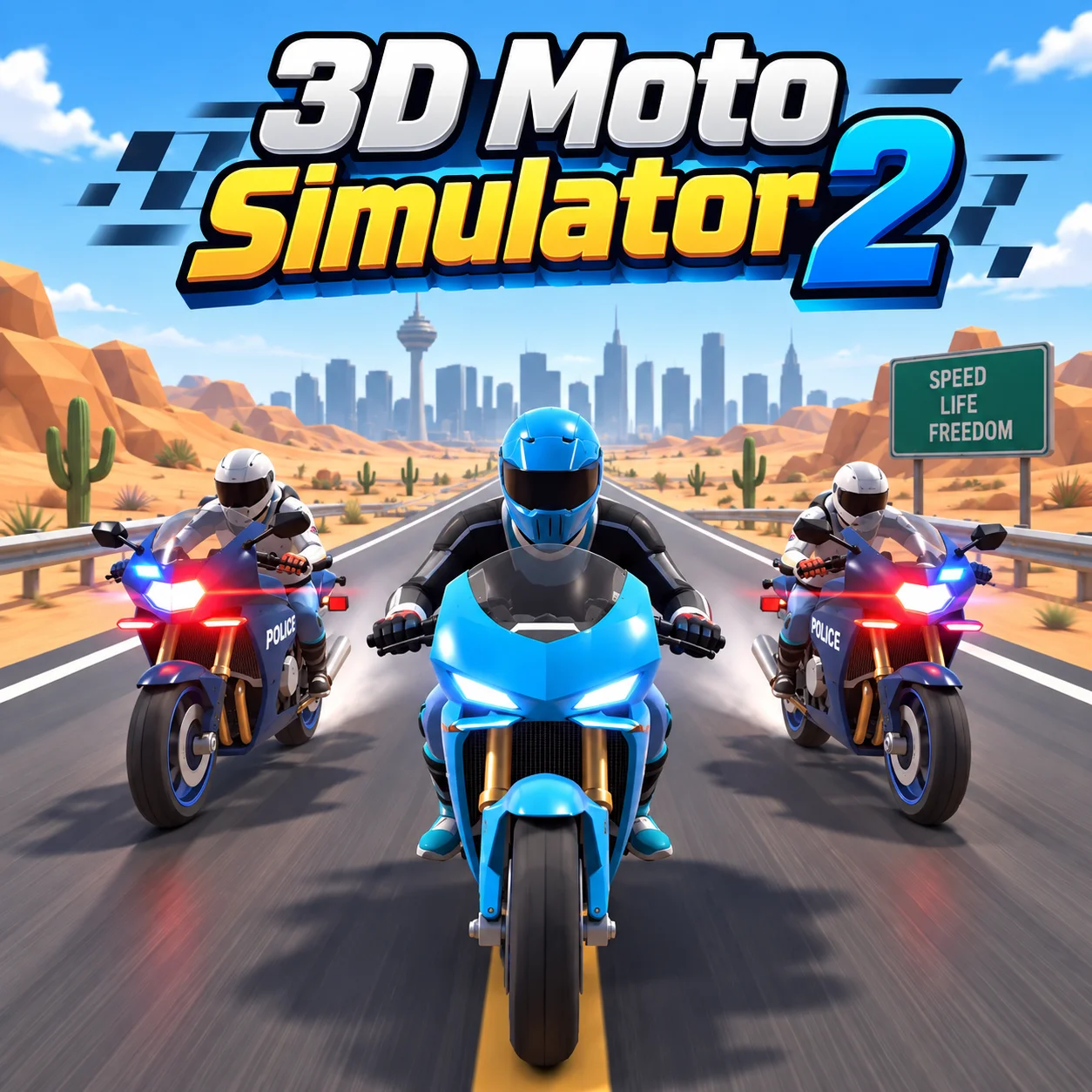 Play 3D Moto Simulator 2 free online