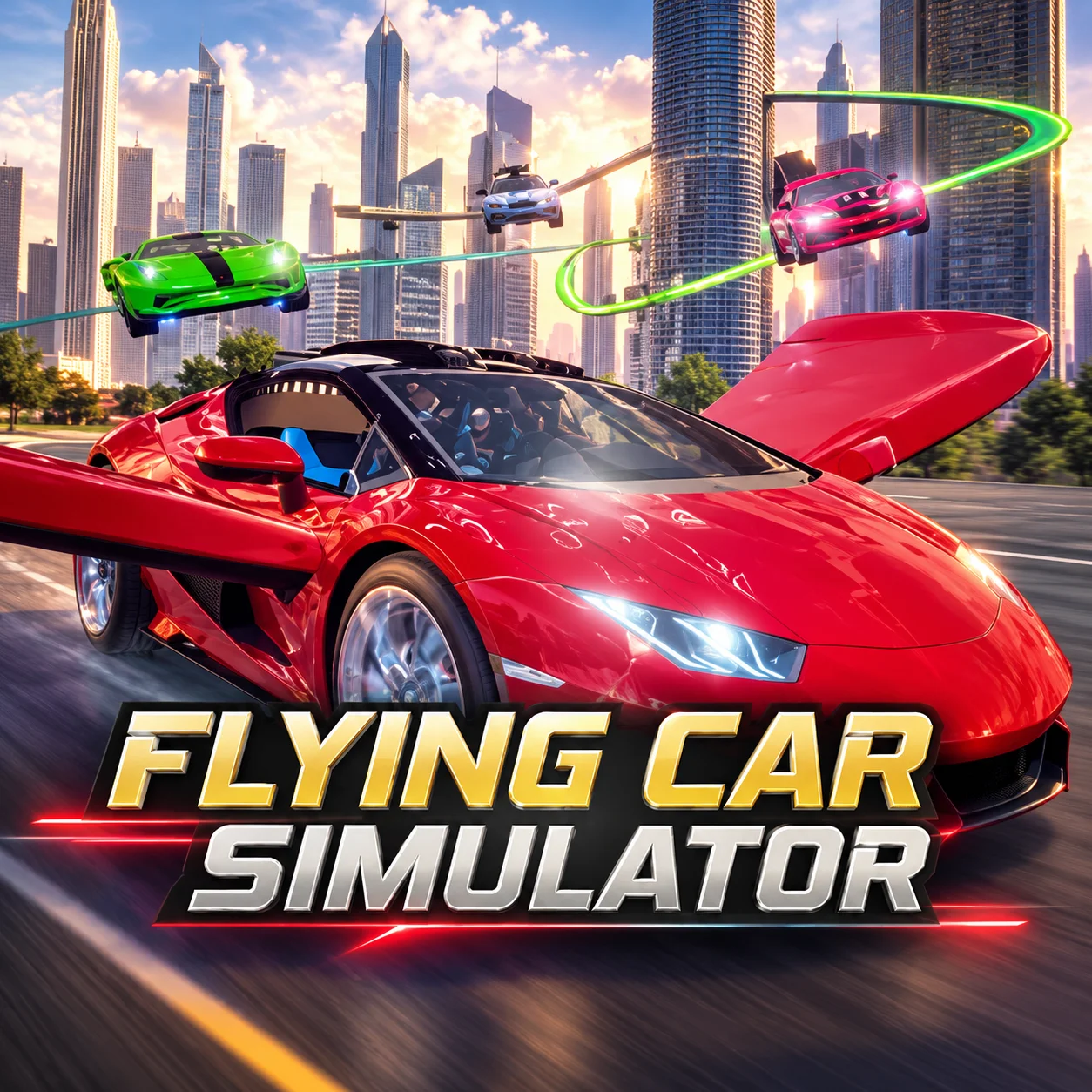 Play Flying Car Simulator free online