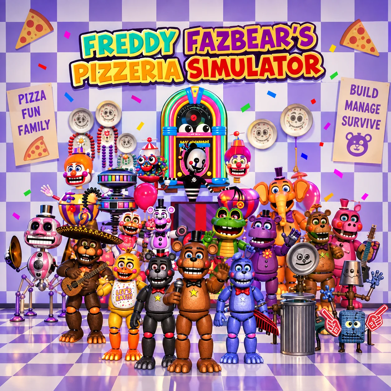 Play FNAF Pizzeria Simulator free online