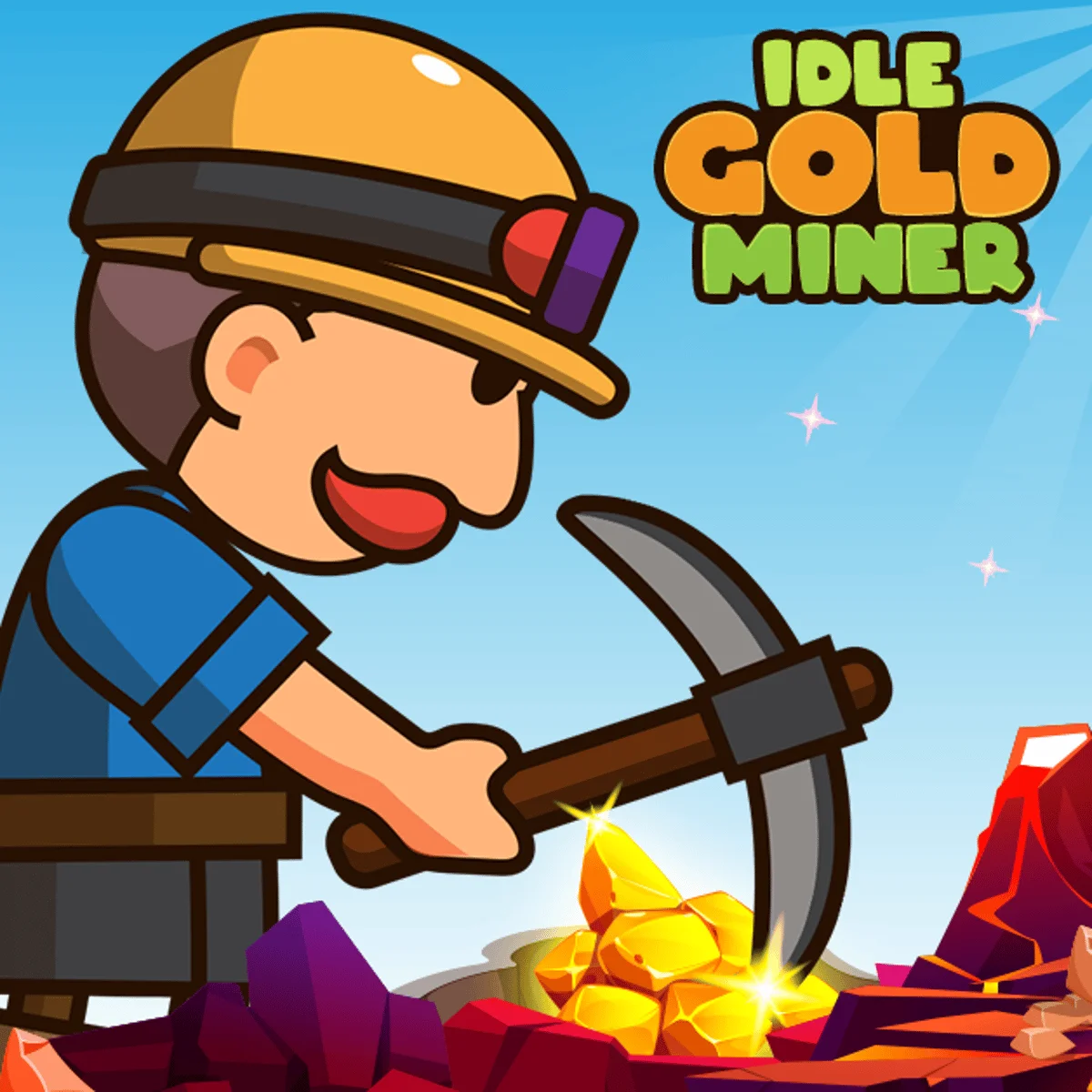 Play Idle Gold Miner online